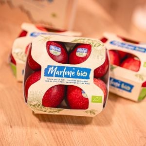 MARLENE® BIO, la manzana biológica hija de los alpes tiene nueva imagen